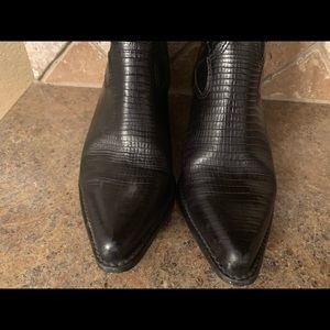 Nine West ankle cowboy boots